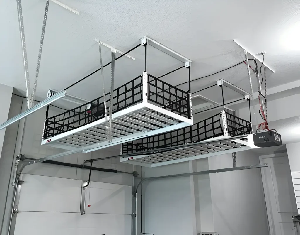 Motorized Overhead Storage Racks