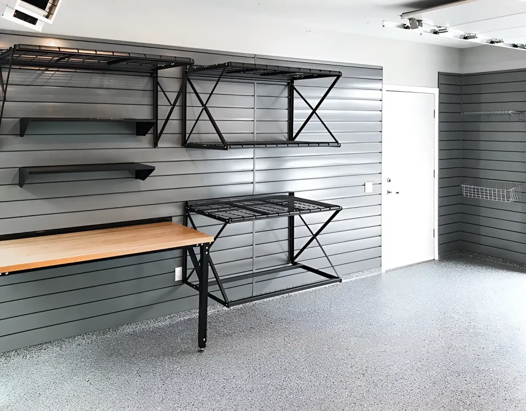 SlatWall Storage Panelling